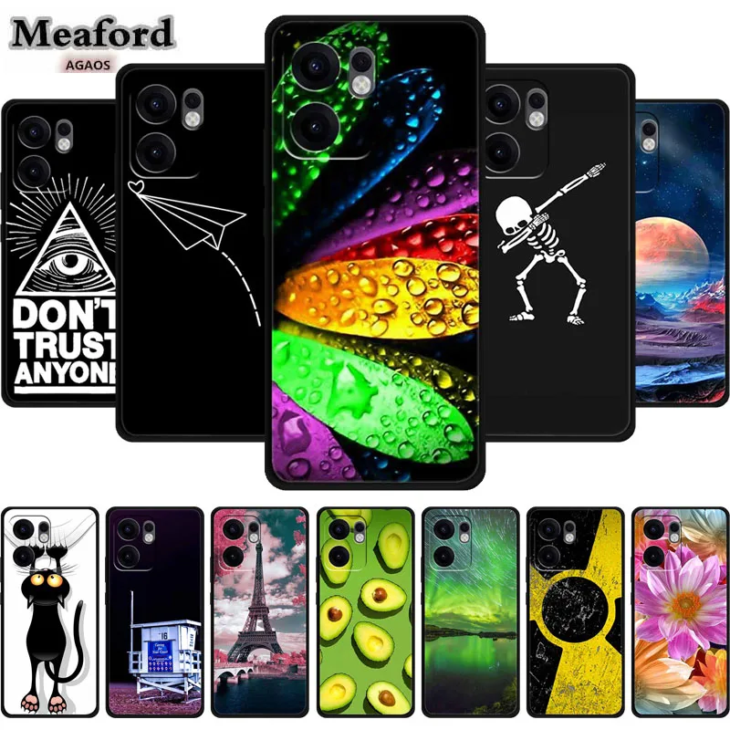 Phone Case For OPPO Reno 14 F 5G TPU Soft Silicone Cover for Funda Reno 14F 13F Reno13 F 4G 5G Back Protector Coque Bumper Shell