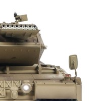 1/16 Scale RC Infrared Battle Tank German Leopard2A7 Tongde Electric Military Tanks Model Light Sound Smoking Panzer Toy TH23299