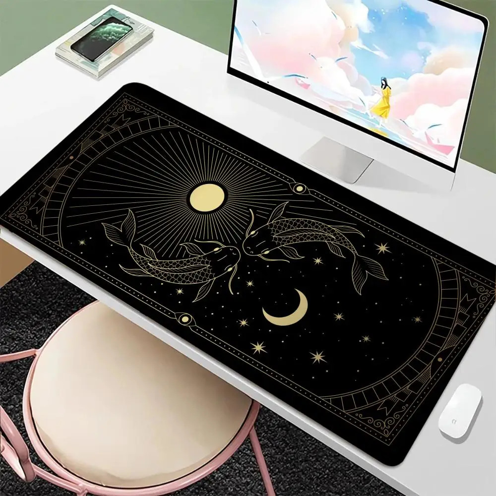 

Card Constellations Mouse Pad Large Computer Office Game Table Mats XXL Rubber Anti-slip Gaming Keyboard Mousepad Long Desk Pads