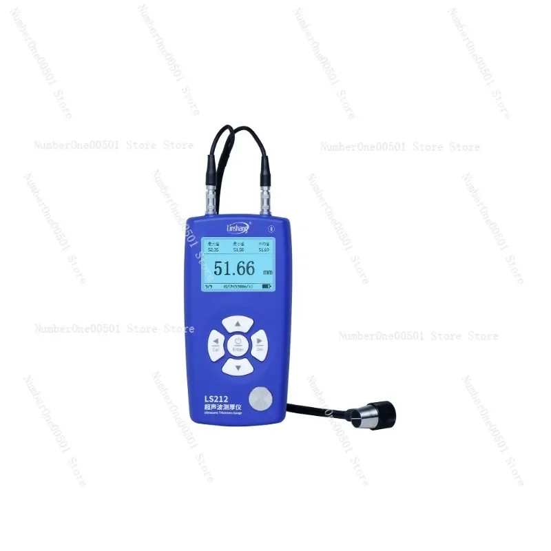 LS212 Digital Ultrasonic Metal Thickness Gauge Meter Through Coating Portable Tester Price Ultrasonic Thickness Meter for Metal