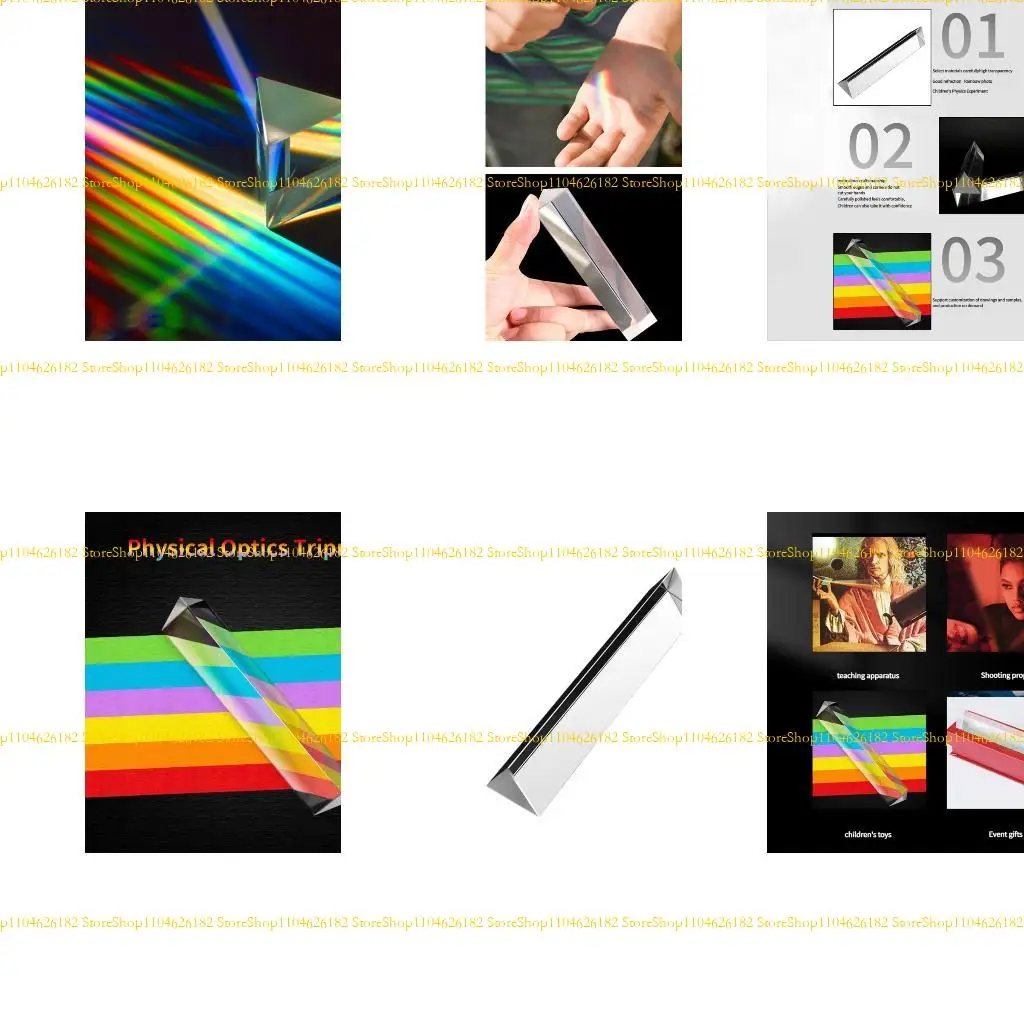 

Q2Q4 easy carry Visual Prisms Small Size for Interactive Physics lesson & Experiment