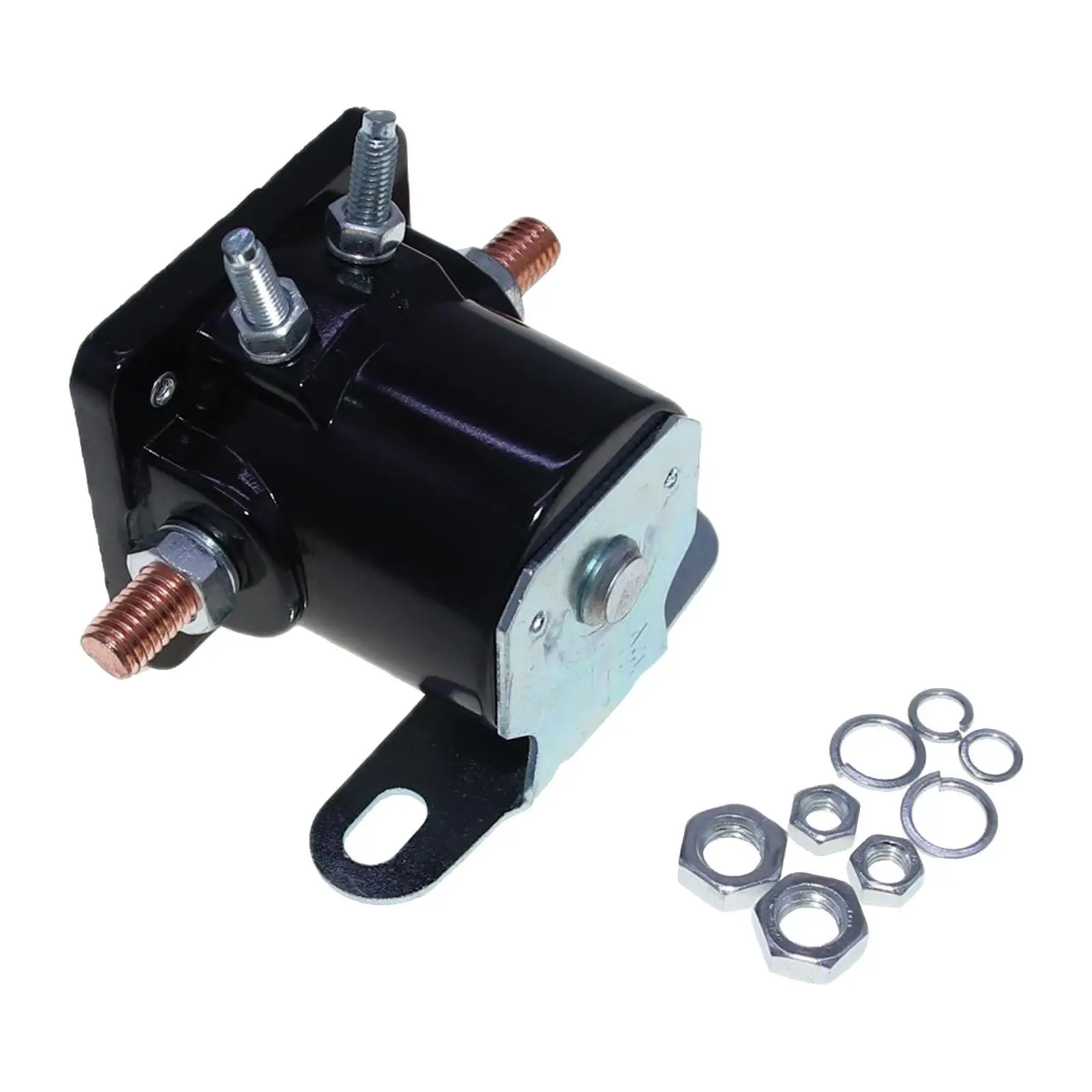 Relé de solenoide de arranque de camión de coche, práctico relé de coche, pieza de repuesto de vehículo 12V