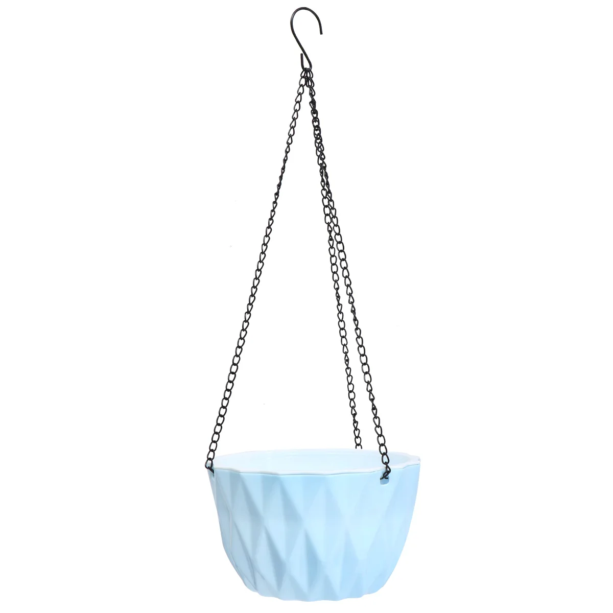 

Hanging Plastic Flower Pot Durable Automatic Absorption Indoor Plant Pot With Water Blocking Block Breathable Design Clear Water