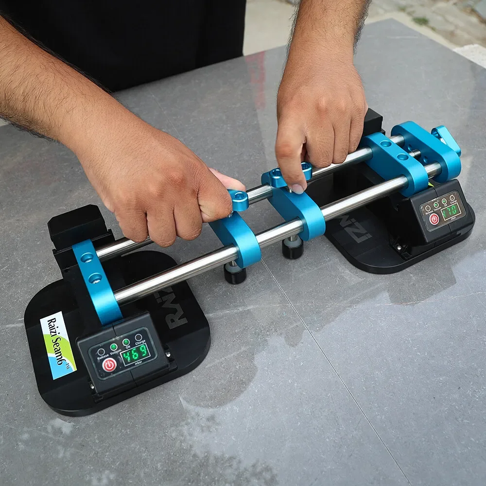 Raizi Seam 6 Seamless Electric Seam Setter Suction Cup For Granite Countertop Seam Joining And Leveling