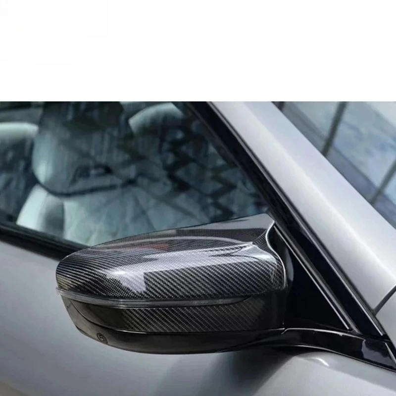 Carbon Fiber V-Style Rear Mirror Cover, Exterior Replacement Parts