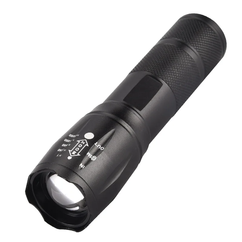 Aluminum Alloy High-Brightness Flashlight, Telescopic Zoom, High Power, Home Emergency Lighting, Outdoor LED