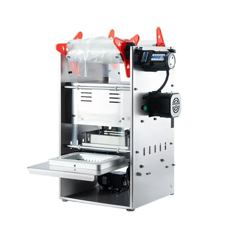 Automatische Tischgerät-Schnellversiegelungsmaschine für Fast-Food-Lunchboxen