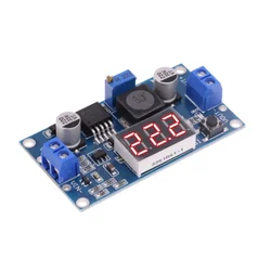 LM2596 DC DC Step Down Converter Voltage Regulator LED Display Voltmeter 4.0~40 to 1.3-37V Buck Adapter Adjustable Power Supply