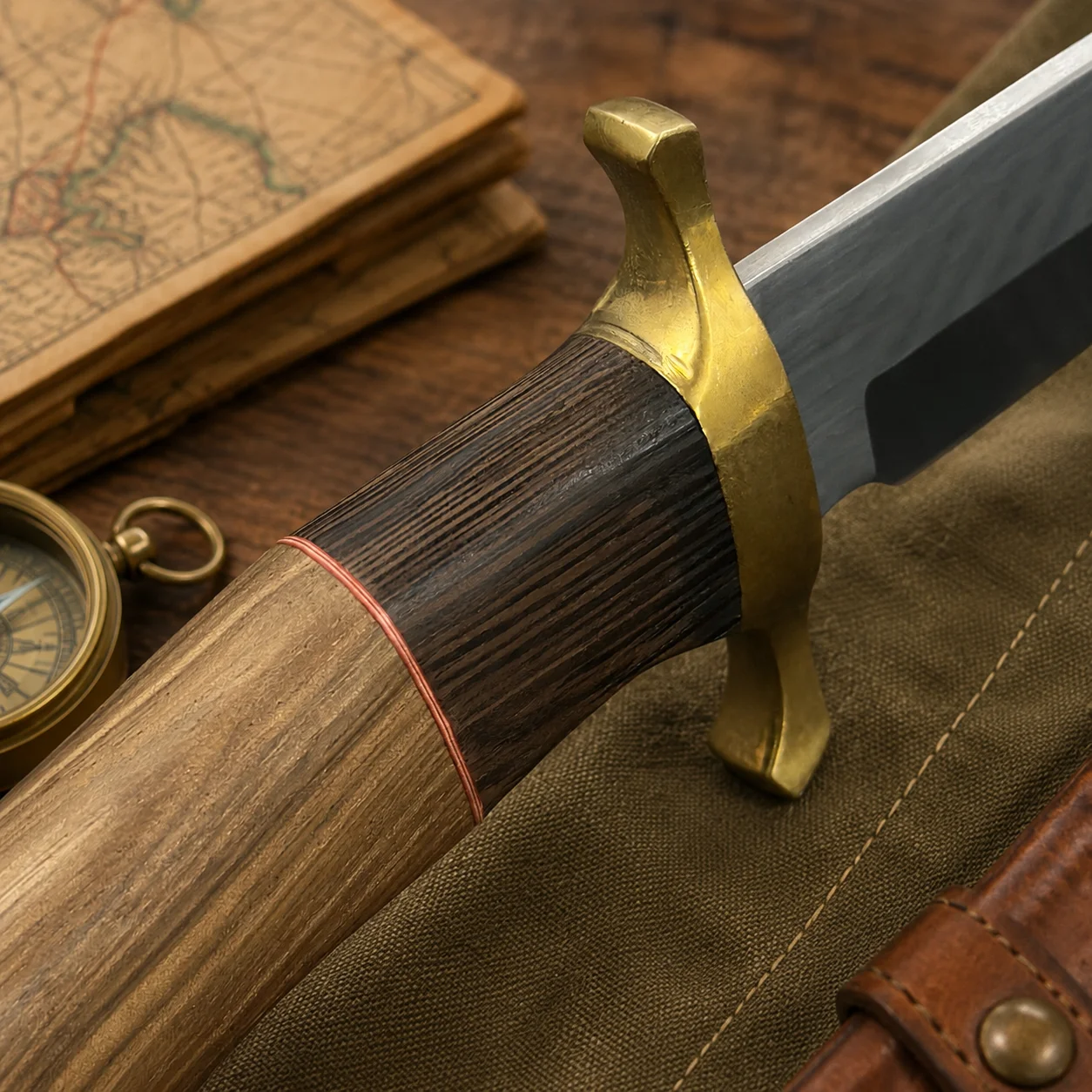 Lightweight Stainless Camping  - Bushcraft Knife Fixed review and price