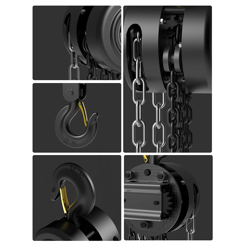 Hot Sales Lifting Equipment Manual Chain Block Hoist Price VD Manual Hand Pulley Chain Block 10 Ton 20m Vital Chain Pulley Block