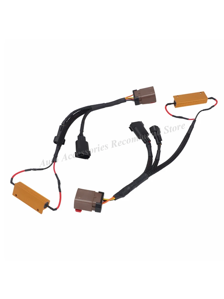 Adapter do konwersji halogenowych świateł tylnych na LED do Dodge Ram 1500 2009-2018, Plug & Play, pasuje również do Ram 2500 3500 2010-2018 — 2