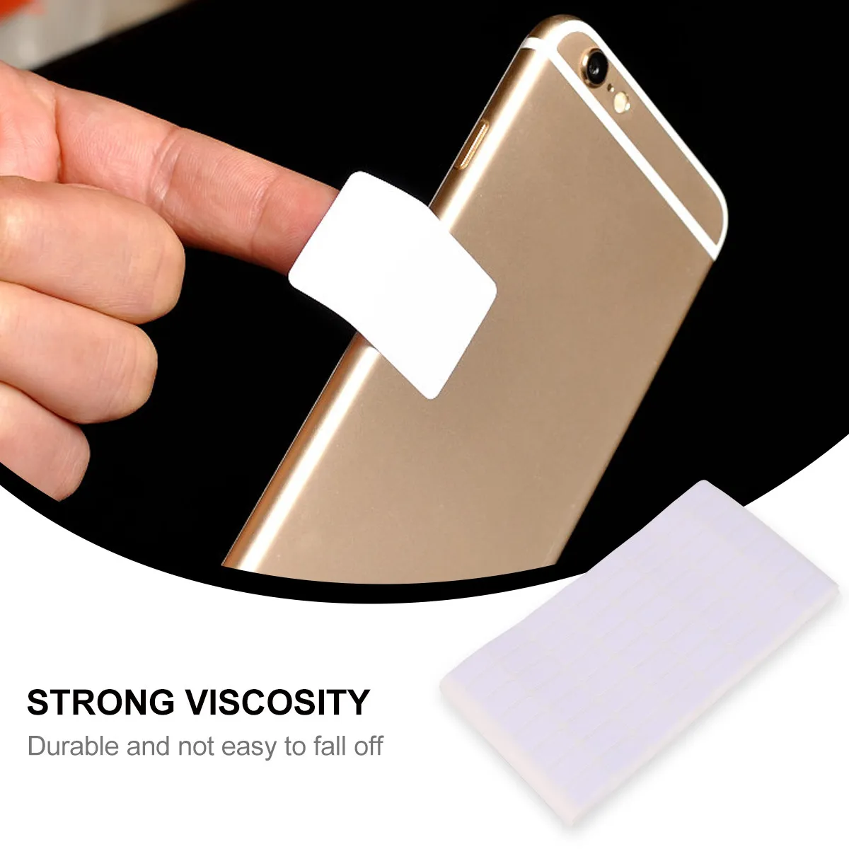 50Sheets Adhesive Blank Labels Self Adhesive White Label Writable Sticky Name Label for Plastic File Folder Metal Bottle Wooden