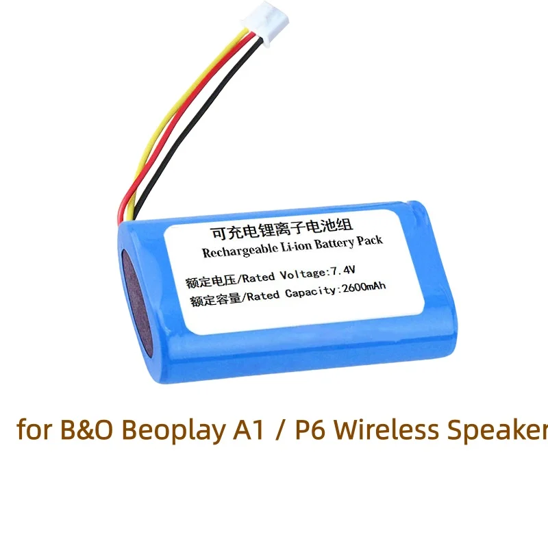 High Capacity 7.4V C129D3 Replacement Battery for B&O Beoplay A1 P6 Wireless Portable Bluetooth Speaker