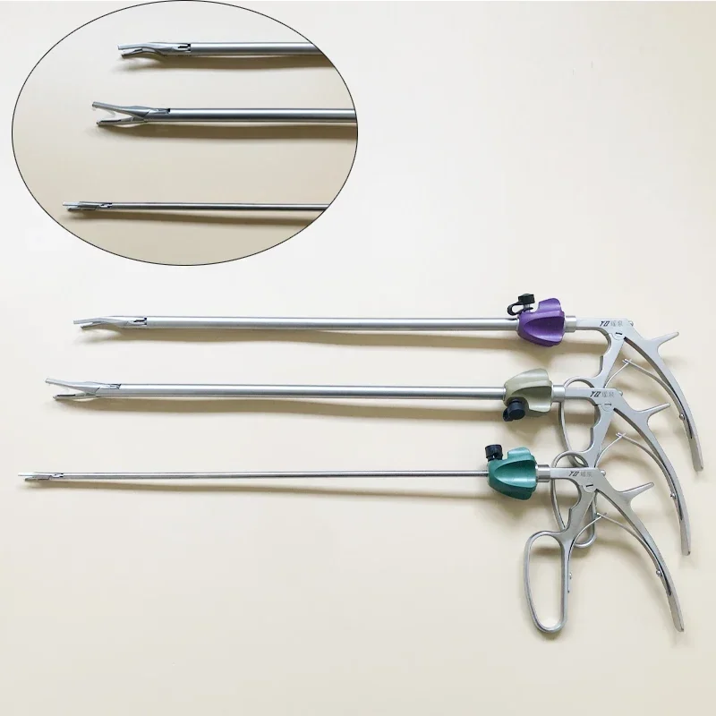 Surgical Endoscopic Hemolok Clip Applicator Laparoscopic Plastic Polymer Clips Ligating Applier