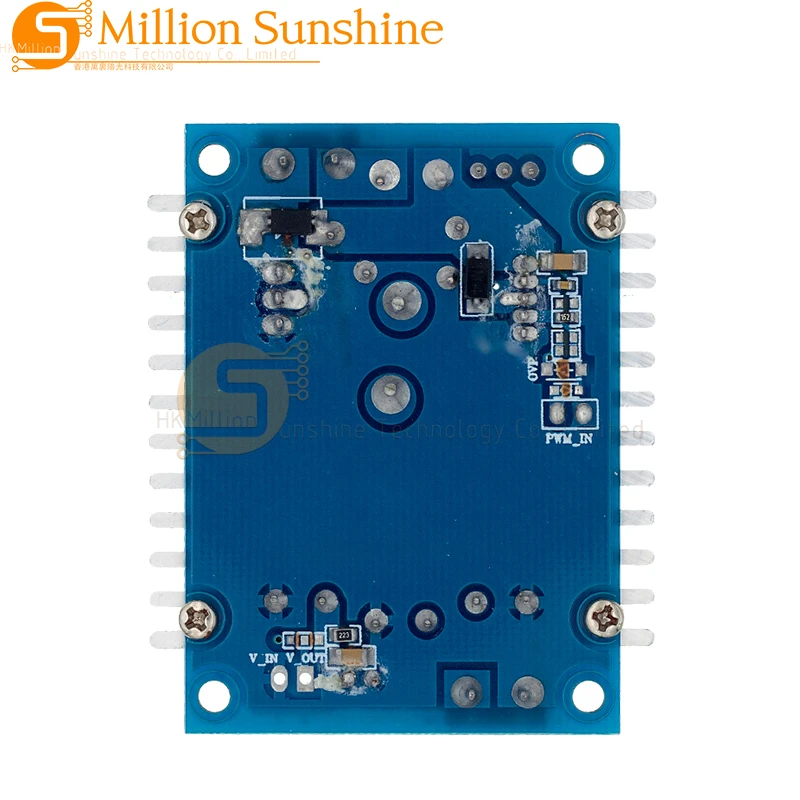 12A Module d'alimentation DC-DC Haute Puissance Basse Ondulation Réglable 95% Efficace Step-down Tech 5-40V à 1.2-36V