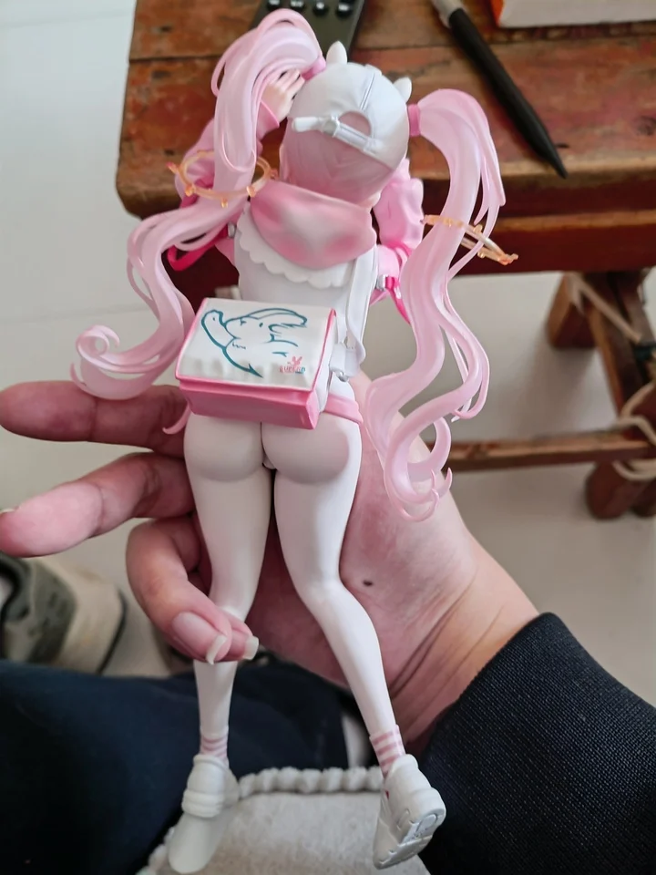 متوفر Nikke: آلهة النصر 26 سنتيمتر أليس أنيمي أرنب الملاك فتاة ملابس السباحة لطيف عمل لطيف صديقة البلاستيكية البرية Oys الهدايا