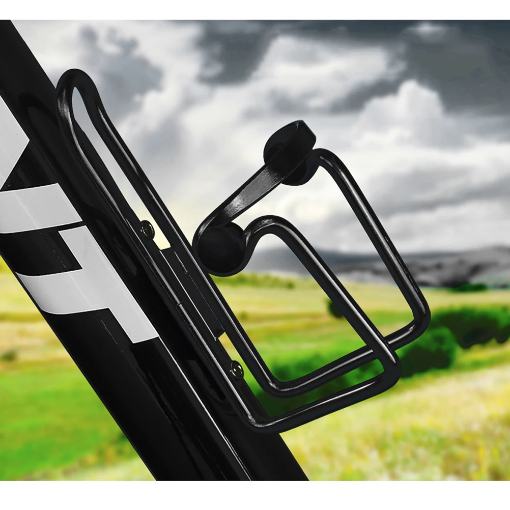 

2 Pcs Water Bottle Holder Bike Metal for Bicycle Mountain Black Holders Cages Cup
