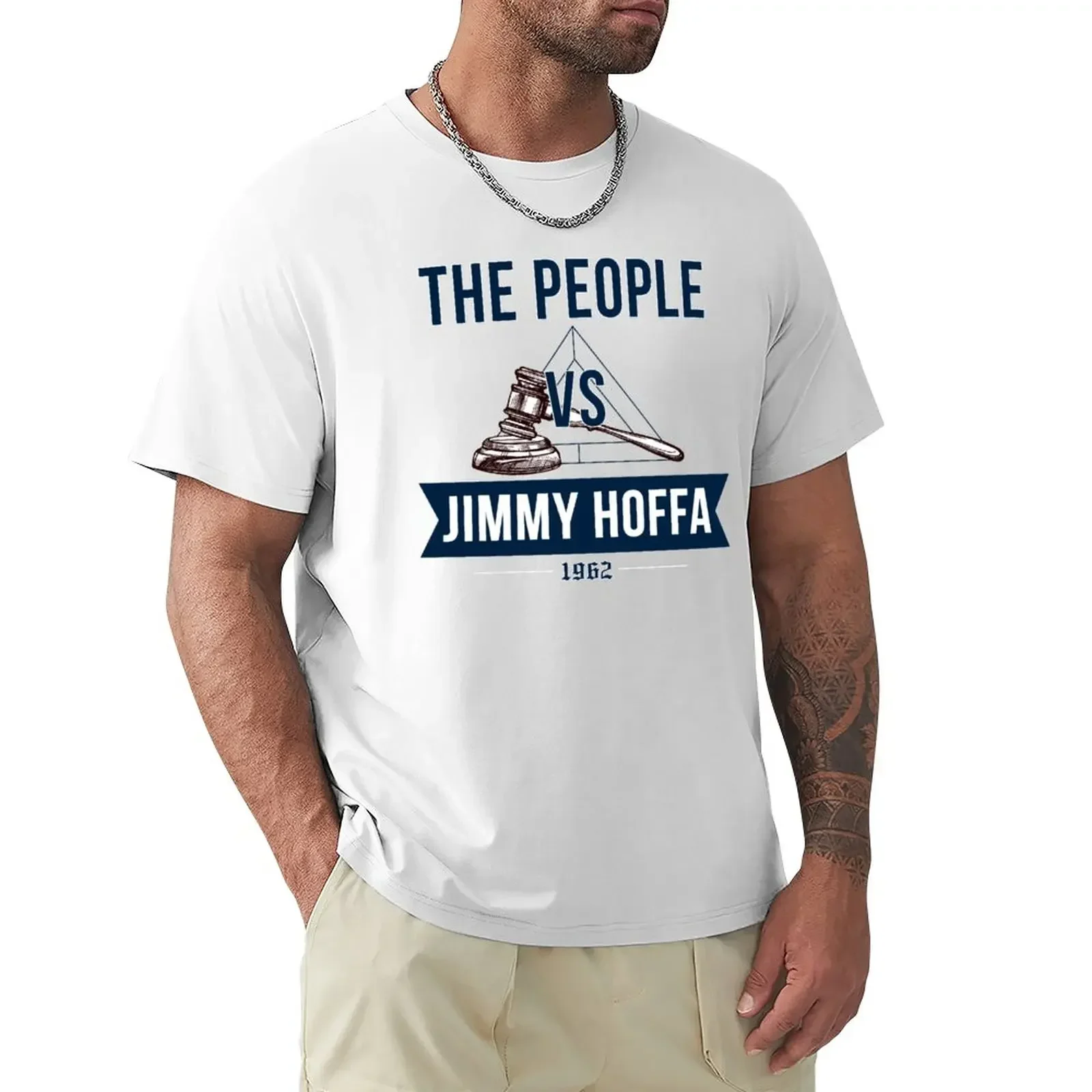 The People vs Jimmy Hoffa The Irishman T-Shirt new edition street wear plus sizes anime Short sleeve tee men