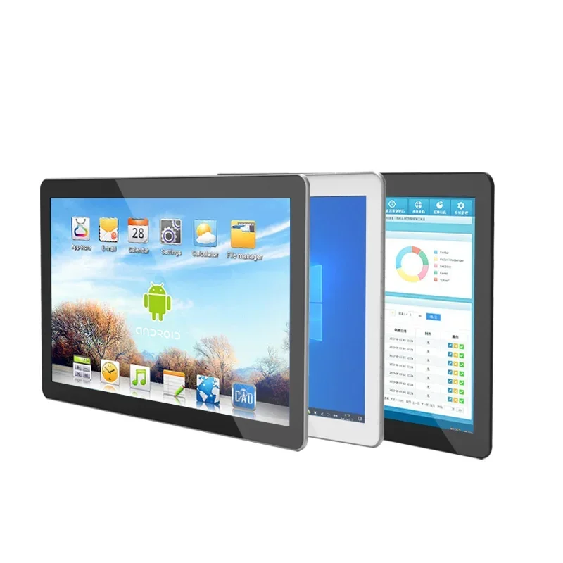 21 21.5 22 23 24 27 32 Inch Win10 Win11 Android 9 Android 11 Wall Mount Touchscreen Monitor Touch Digital Screen