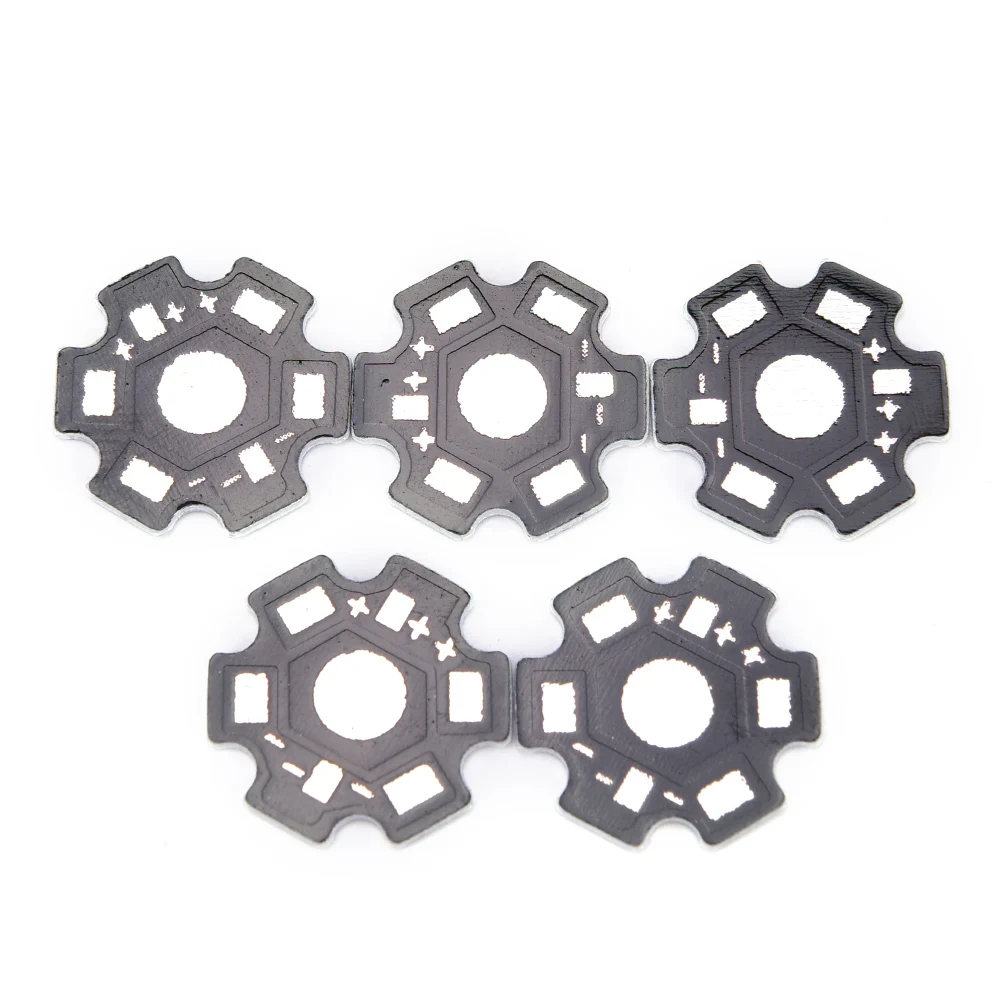 20pcs High Power 1w /3w /5w Watt LED Heat Sink Aluminum Base Plate 20 mm LED board KIT DIY high quality star heatsink