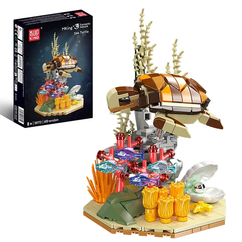 

Mould King 10172 Sea turtle Nature Series Building Blocks Set DIY Creative Toys for Kids Models for STEM Learning Home Decor