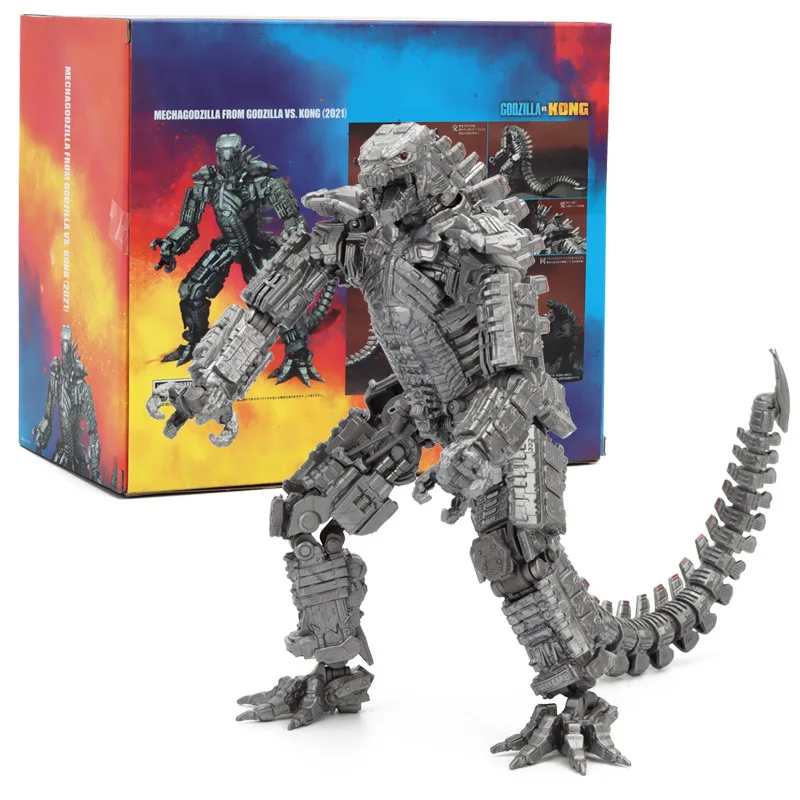 Bandai 2021 Mechagodzilla S.h.monsterarts Monsters Gojira PVC Action Figure Moive Godzilla Vs Kong Collectible Model Dolls Toys