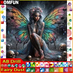HOMFUN Fairy Dust AB DIY 5D Diamond Painting 