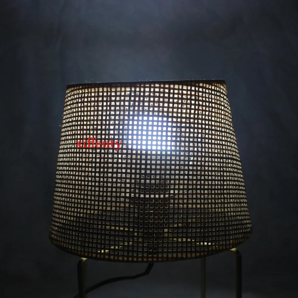 Woven Rattan Lamp Shade E27E14 Table Lamp Floor Lamp Chandelier Lamp Shade Woven Indonesian Rattan