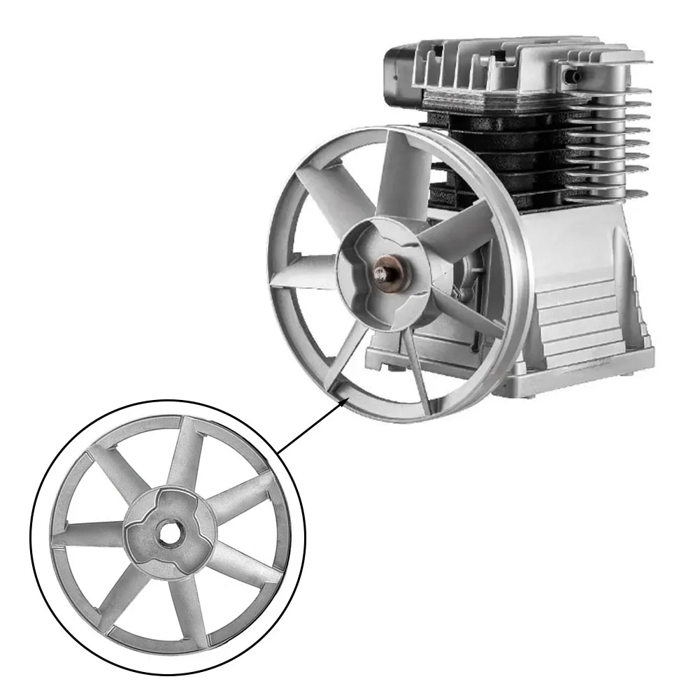 Imagem -05 - Air Compressor Belt Machine Head Volante Único Sulco Roda Polia Instalação Slot 265 mm Largura 13 mm Largura