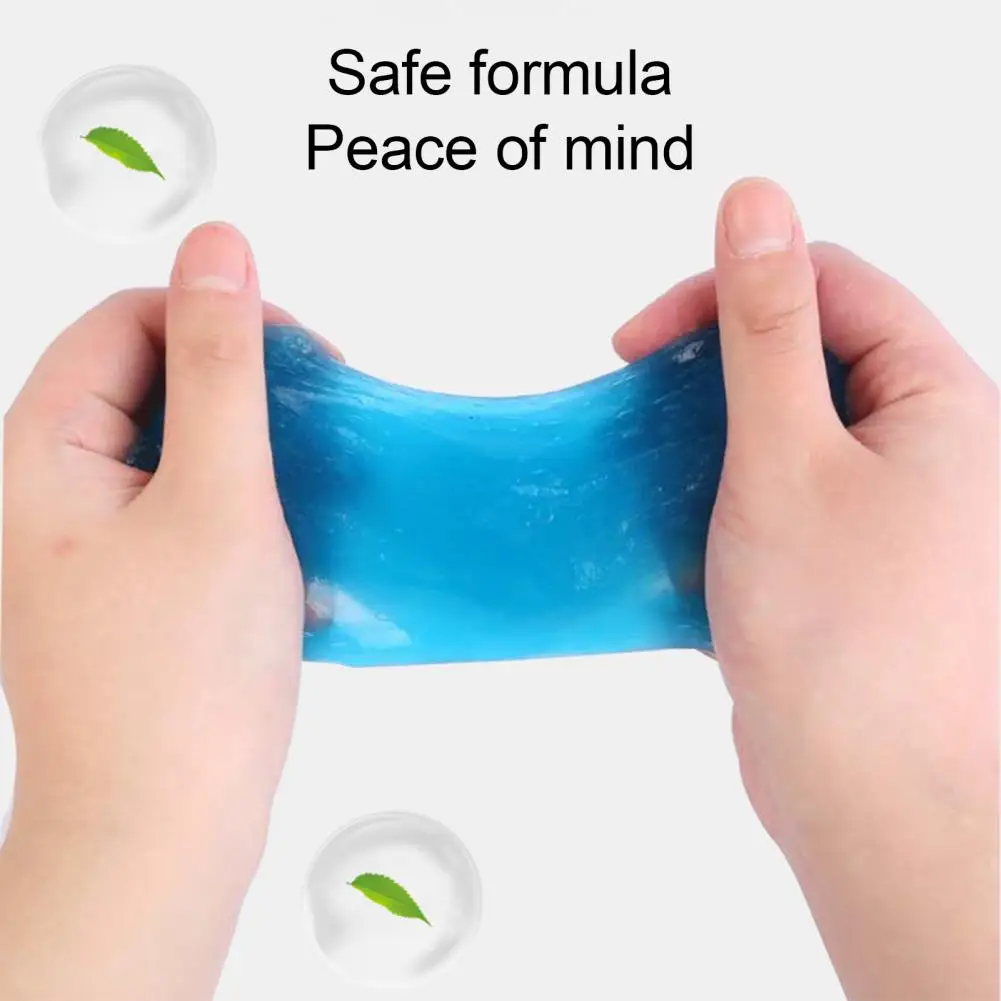 Fast Cleaning Magic Dust Clean Glue  Computer Keyboard Dirt Cleaner Car Wash Cleaning Gel Slime Machine Auto Vent Dust Remover