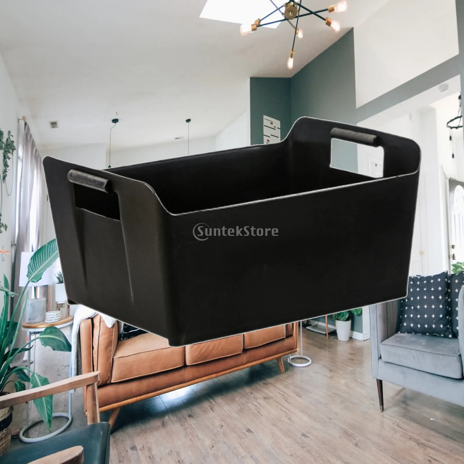 Portable Beverage Tub Ice Bucket for Beer Bottle Chiller with Carry Handles for Home Bar Picnic
