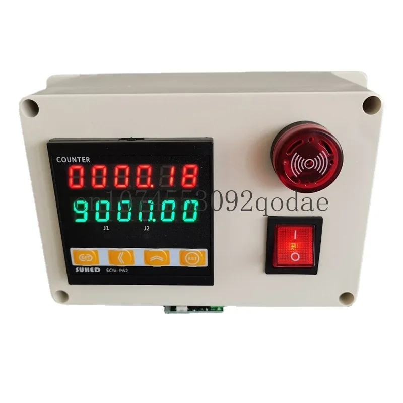 SCN-P62 Rolling Wheel Electronic Digital Meter Counter 12V/24V/220V Length Measurement Test Equipment Automatic Coder