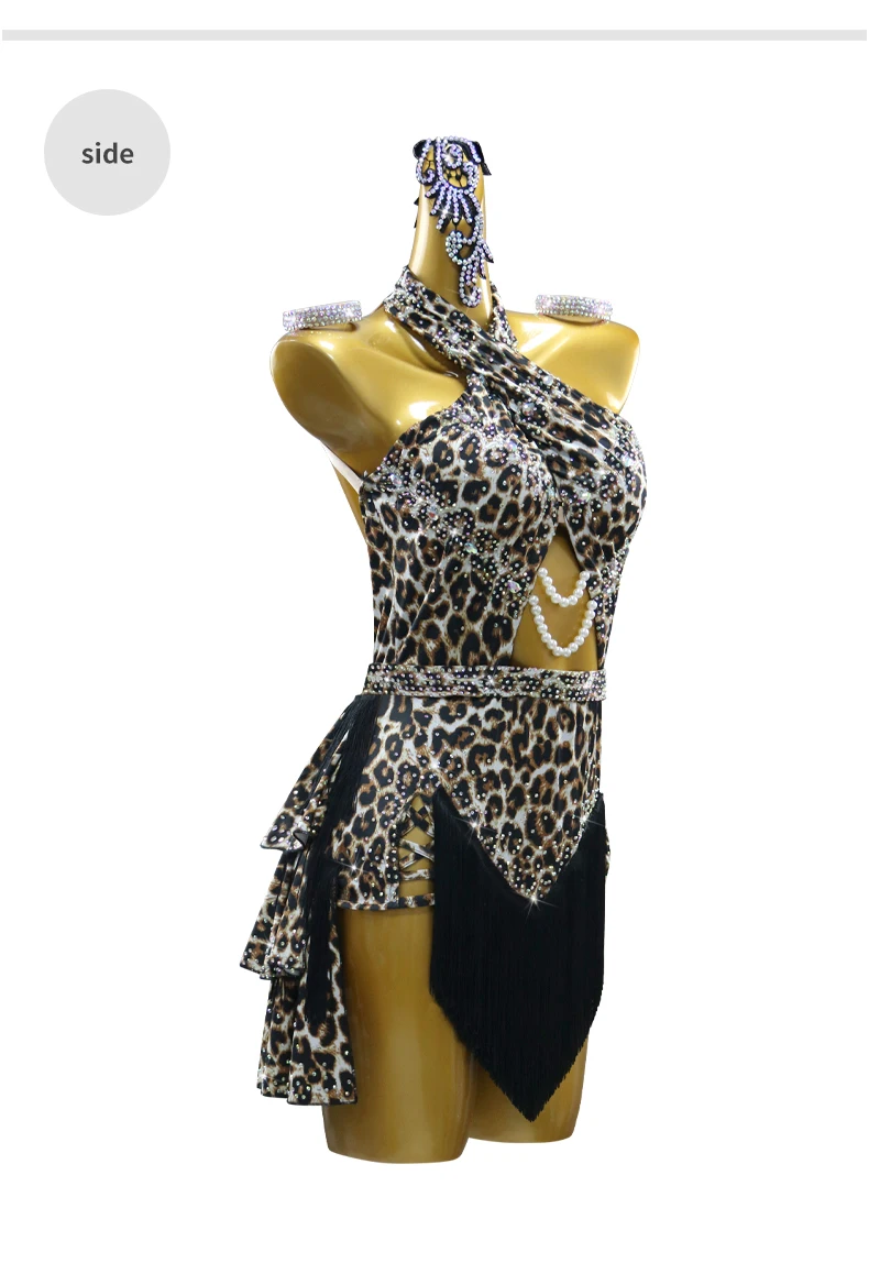 Damen-Ballkleid, Lateinamerikanisches Kostüm, Damen-Abschlussballanzug 2026, Mädchen-Party-Wettbewerbs-Outfit, Erwachsenen-Outfits, Sport-Performance-Kleidung – Detail 8