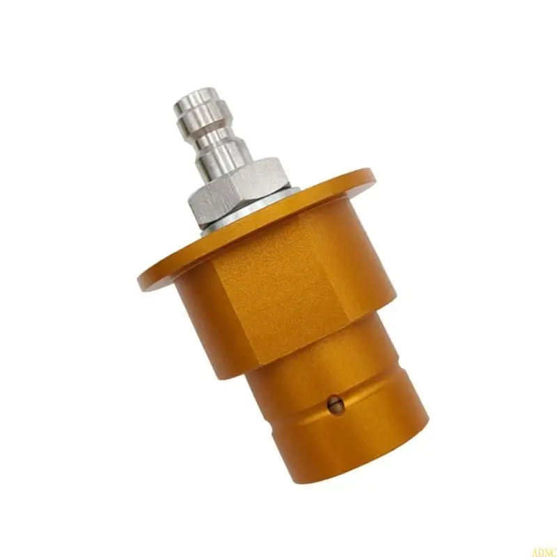 A0NC تركيب سريع محول آلة المشروبات الغازية موصل معدني مانع للتسرب سهل التنظيف