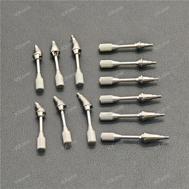10Pcs Multi Unit Straight Abutment Angled Abutment For Neodent GM Dental Implant Restoration Tools