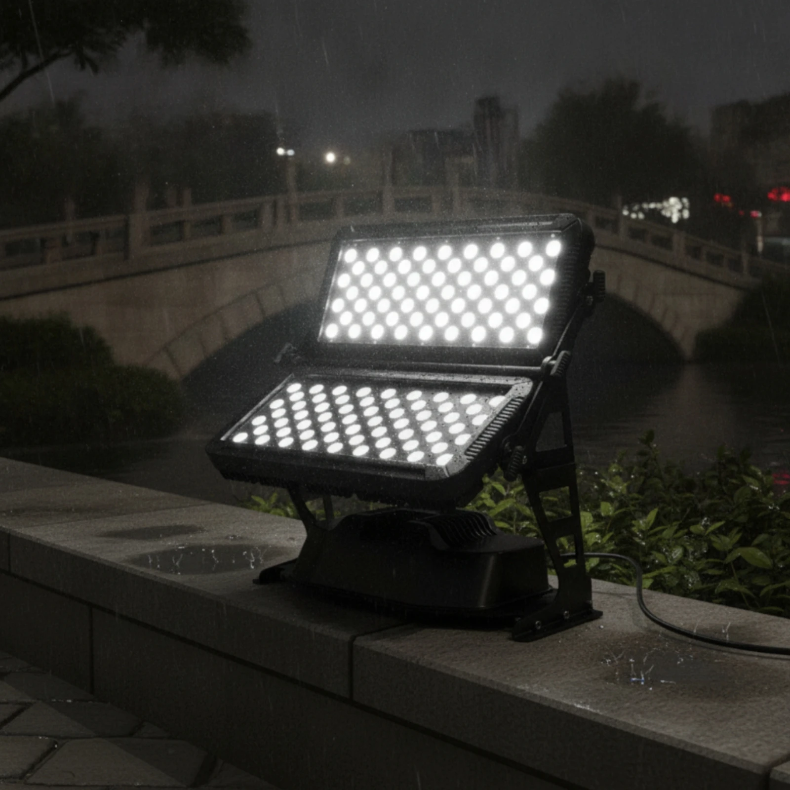 Two-layerLayer Stage Light with Adjustable Stand 960W Ellipsoidal Stage Light LED Stage Stage Light High-Power Lighting Dimmable