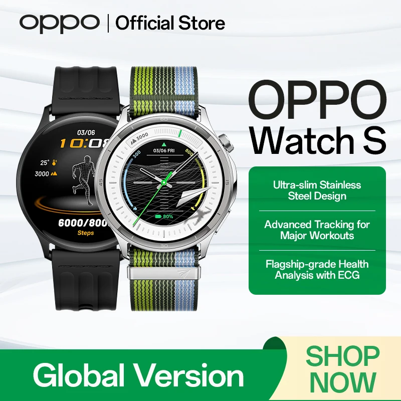 【¥19,691】OPPO Watch S グローバル版-アリエク特価アラート
