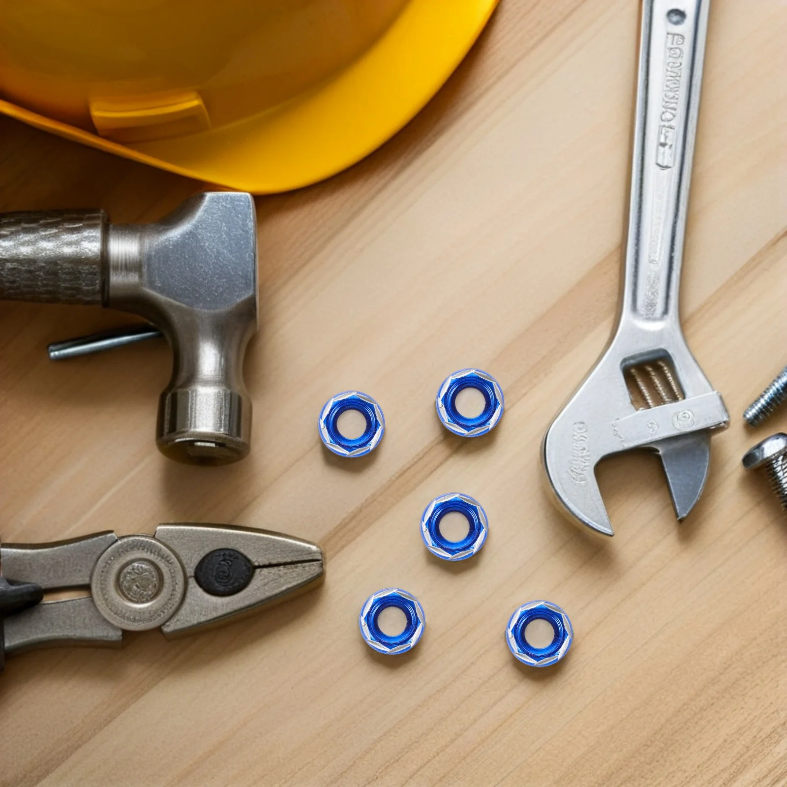 

50Pcs Motorcycle License Plate Screw Gasket Aluminum Alloy Decorative Bolt Washers Engine Bay Fasteners Durable Lightweight