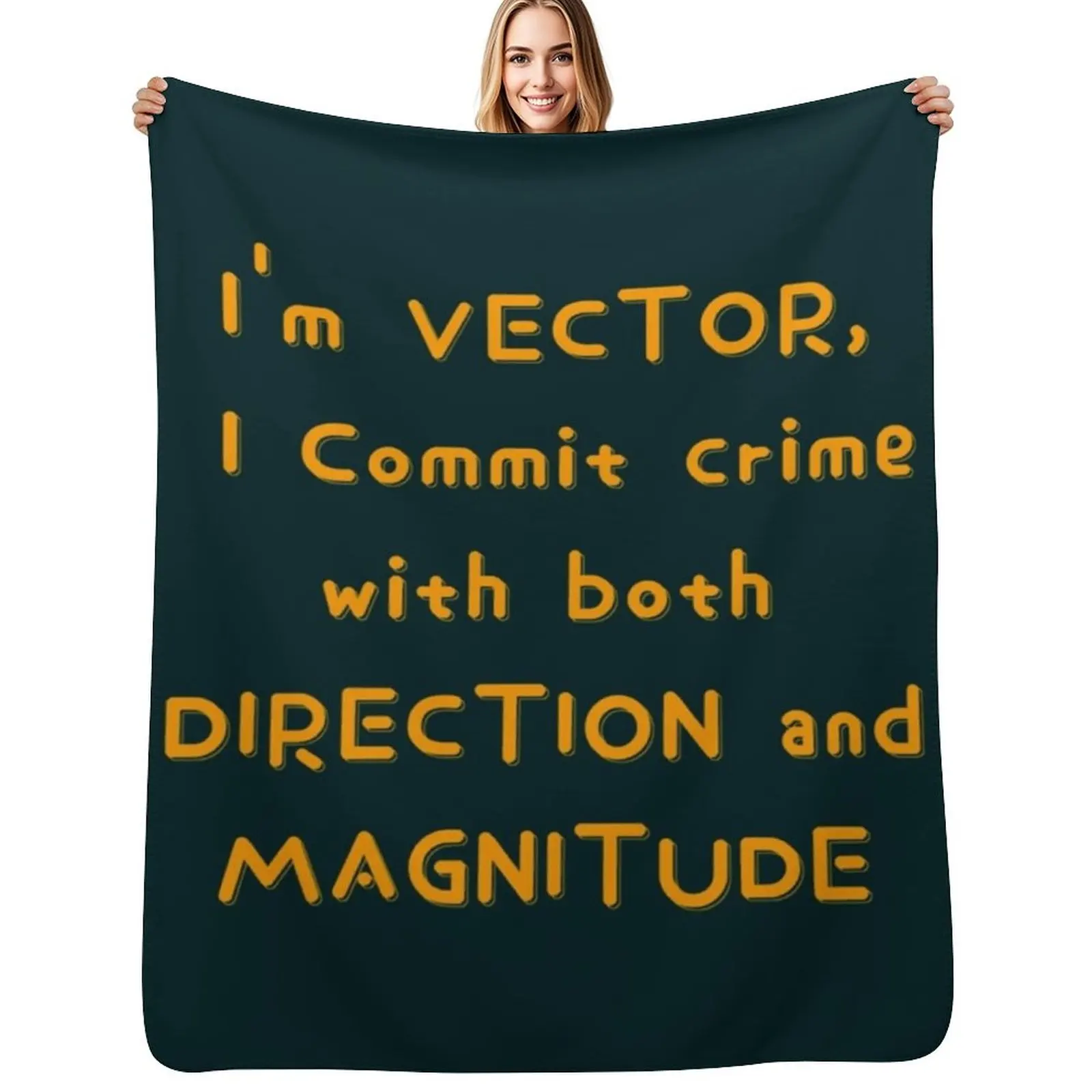 I_m VECTOR - Despicable Me Throw Blanket Warm Cozy Throw Blanket for Living Room Couch