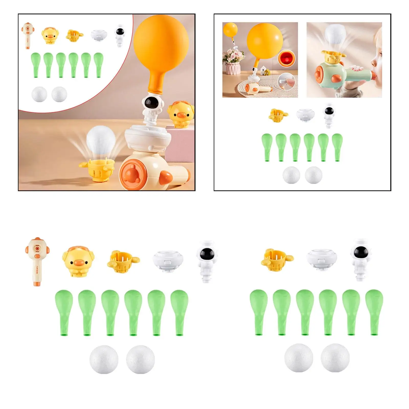 

Floating Blow Pipe Balls Challenge Game Balloon Blowing Ball Toy for Toddlers Kids Children 3 4 5 6 7 Year Old Boys Girls Gifts