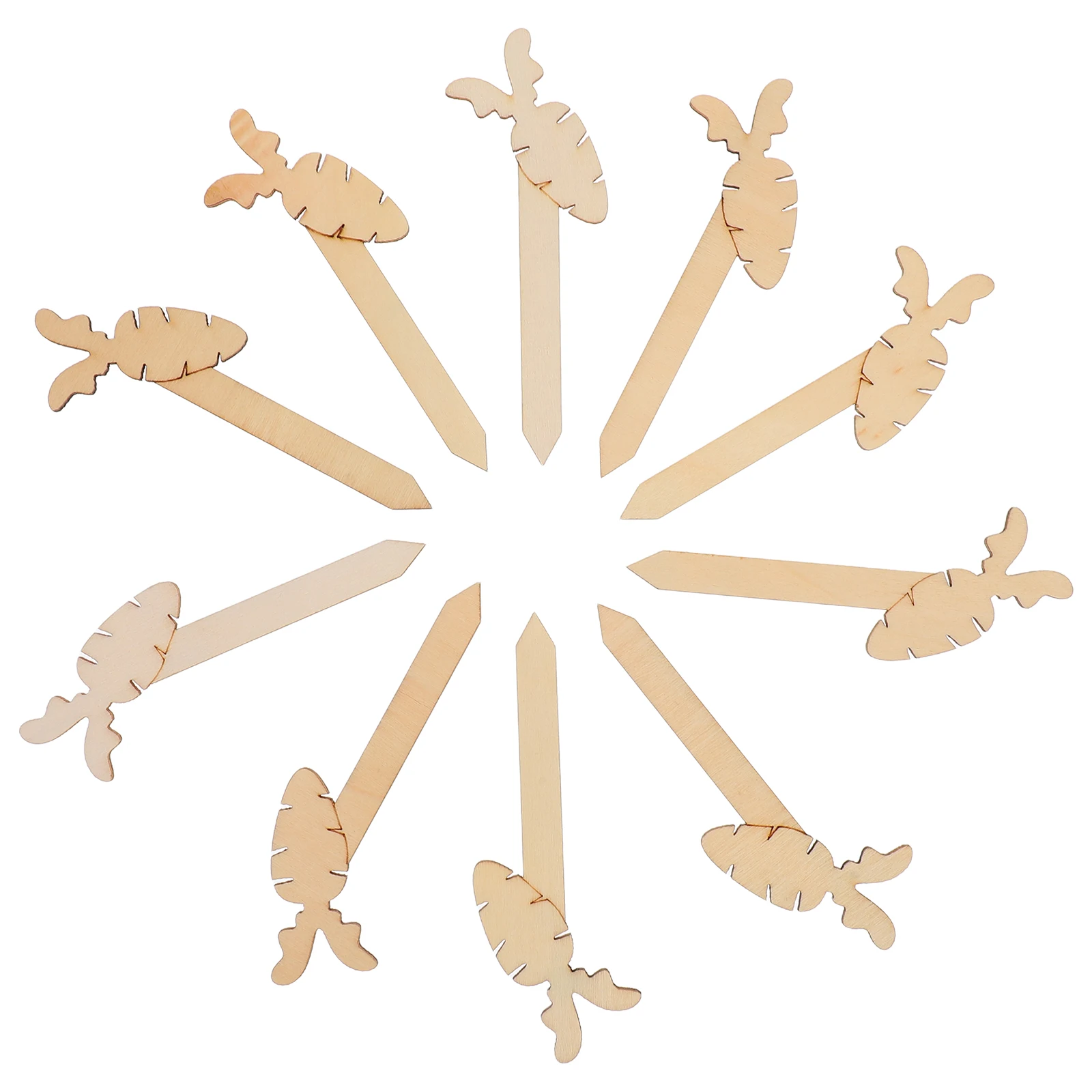 

10 Pcs Bookmarks Bookmarks Cute Craft Sticks For Easter Easter Themed Craft Sticks Page Markers Students Teachers Gifts