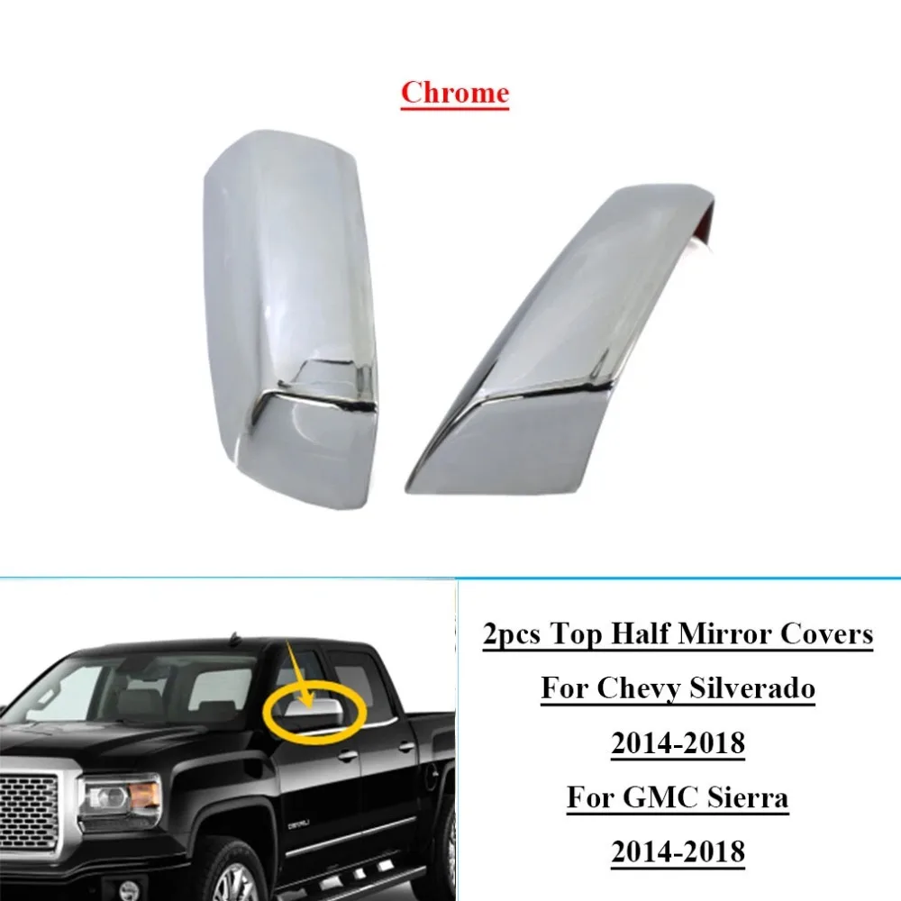 

Зеркальная крышка для Chevy Silverado 1500 14-18 2500 3500 HD 2015-UP для GMC Sierra 1500 (14-18) и 2500 HD/3500 HD (2015-UP)