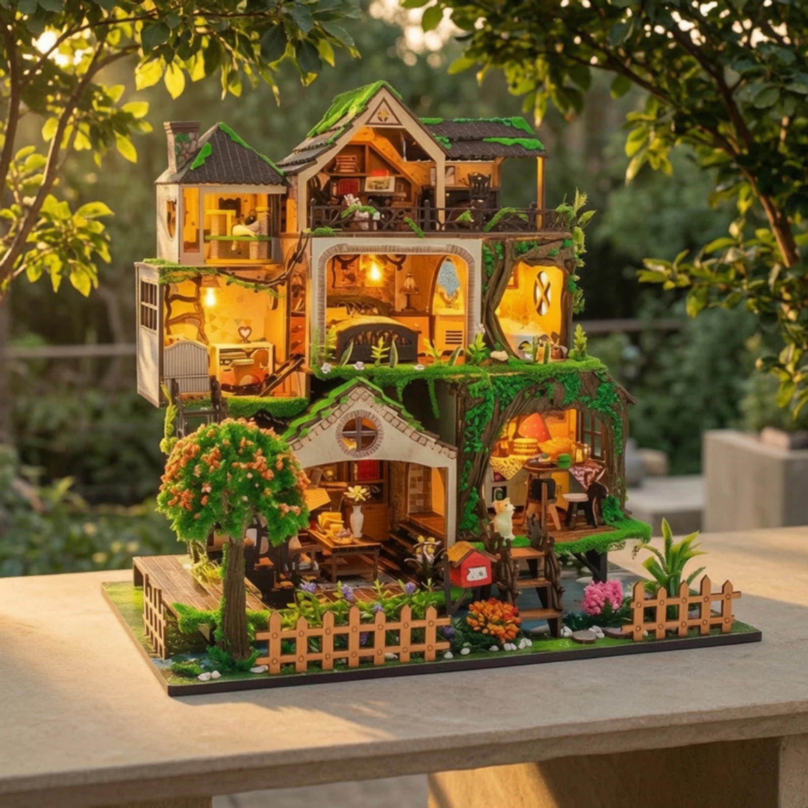DIY Miniature Dollhouse Kit De - огляд і ціна Model Kit Levels