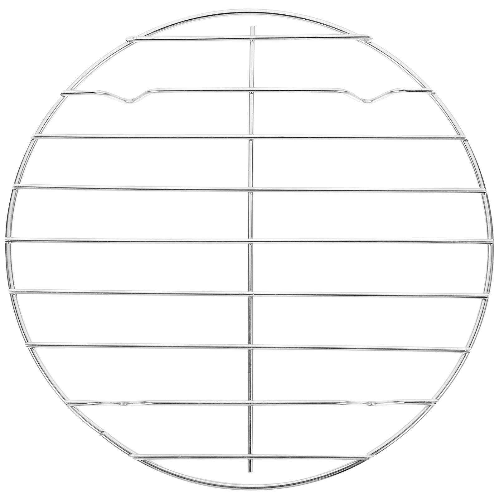 

Stainless Steel Barbecue Grill Rack Round Wire Net 22cm Cooking Pizza Meat Fish Vegetable Shrimp BBQ Tool Grilling Accessories