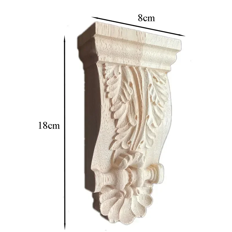 18cm Stigma Wall Pillar Fireplace Vintage Home Decor Decoration Maison Accessories Modern Wood Furniture Appliques Miniature