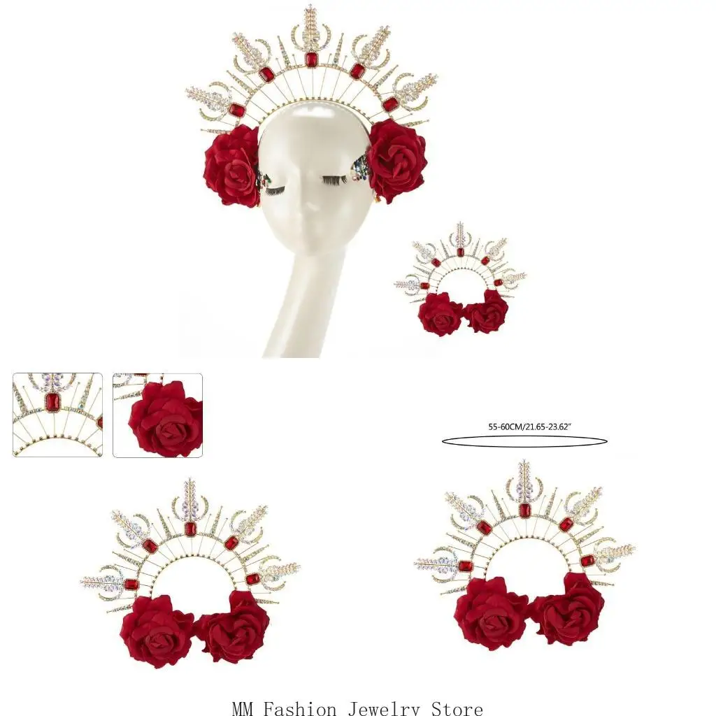 

D0UB Фестиваль для взрослых повязка на голову Хэллоуин Держатель для волос с новым дизайном Angel