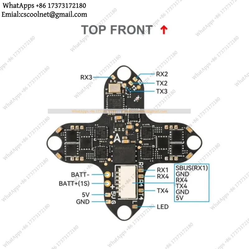 JS02 for BETAFPV Matrix 1S 3IN1 FC Brushless Flight Controller For Meteor75 pro O4 Meteor65 Pro O4