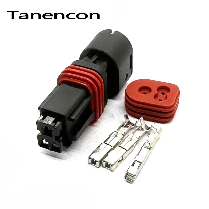 1 Set 3 Pin Automotive 1.5mm Waterproof Connector (2.2) Female Car Wire Harness Auto Electrical Plug 210PC03250016