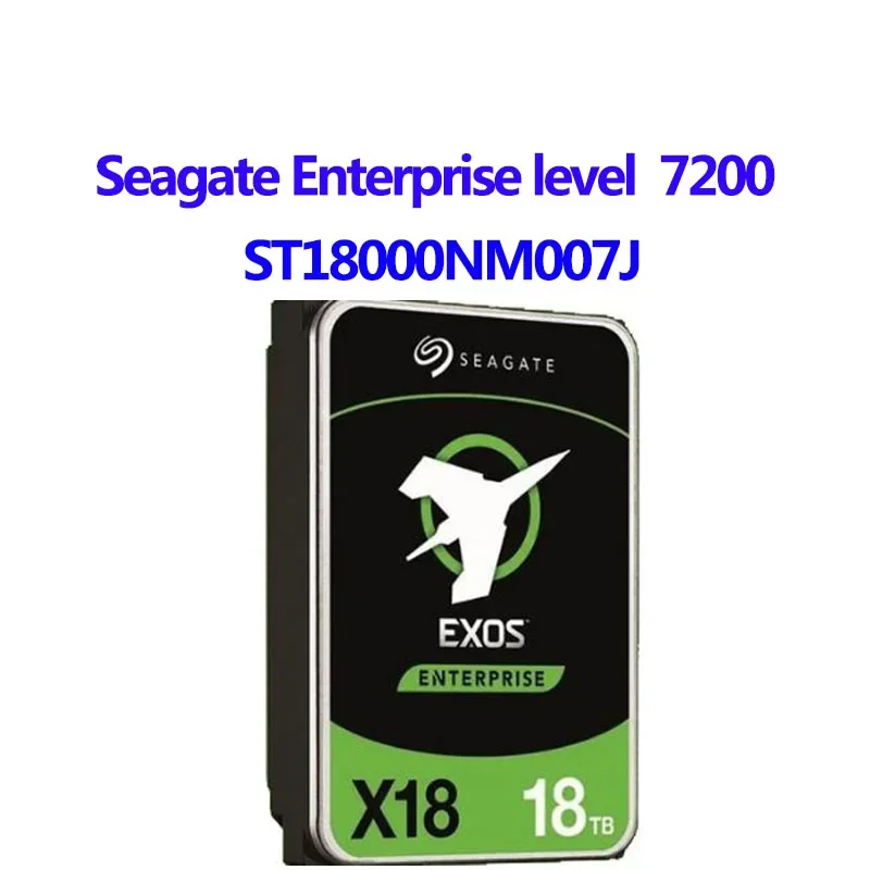 ST18000NM004J ST18000NM005J ST18000NM007J SEAGATE EXOS X18 18TB SAS 12GB/s 512e/4kn 7200RPM 256MB 3.5