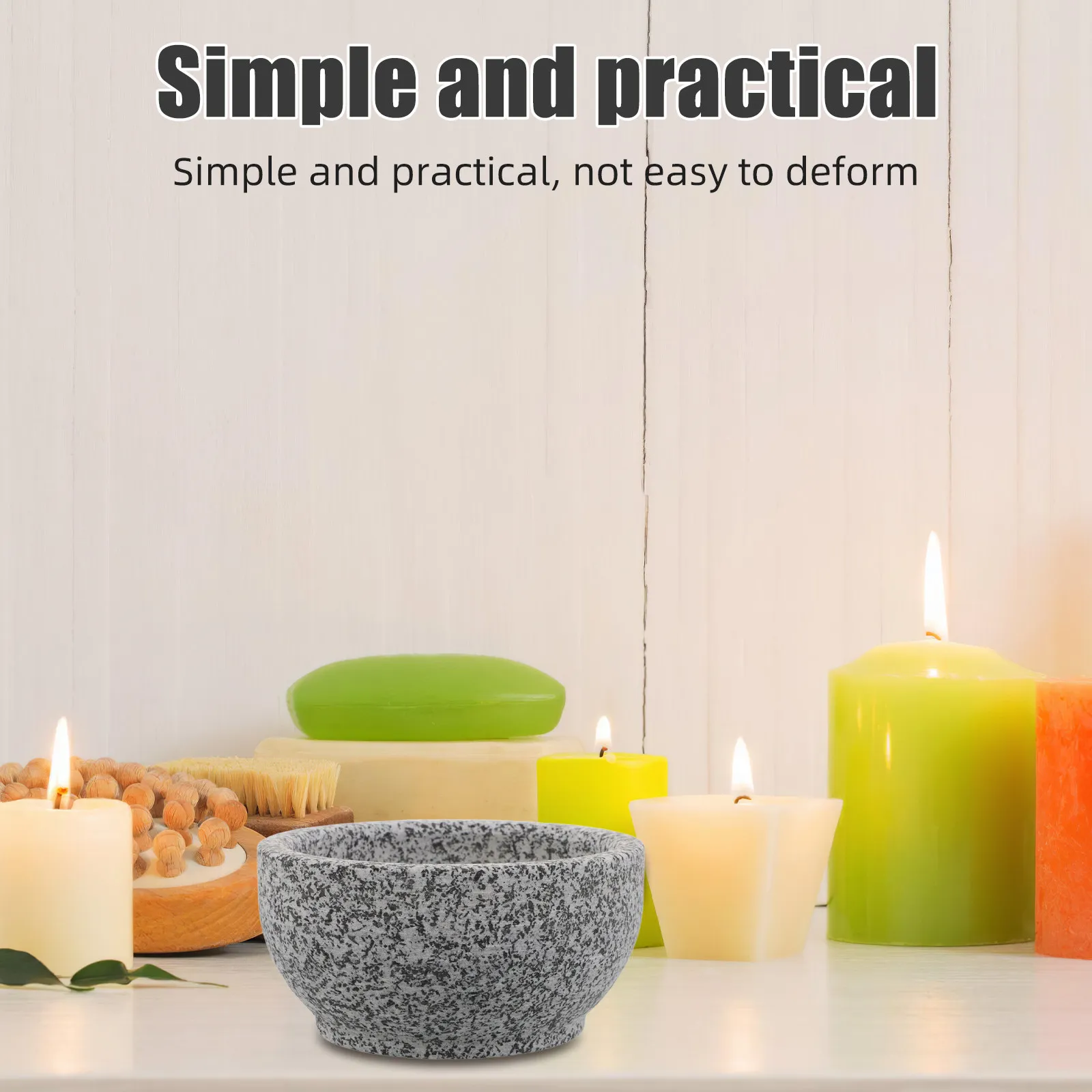 

Sauna Aromatherapy Stone Cup Heatproof Stone Diffuser Bowl Essential Oil Holder Home Spa Sauna Accessories 12x6cm